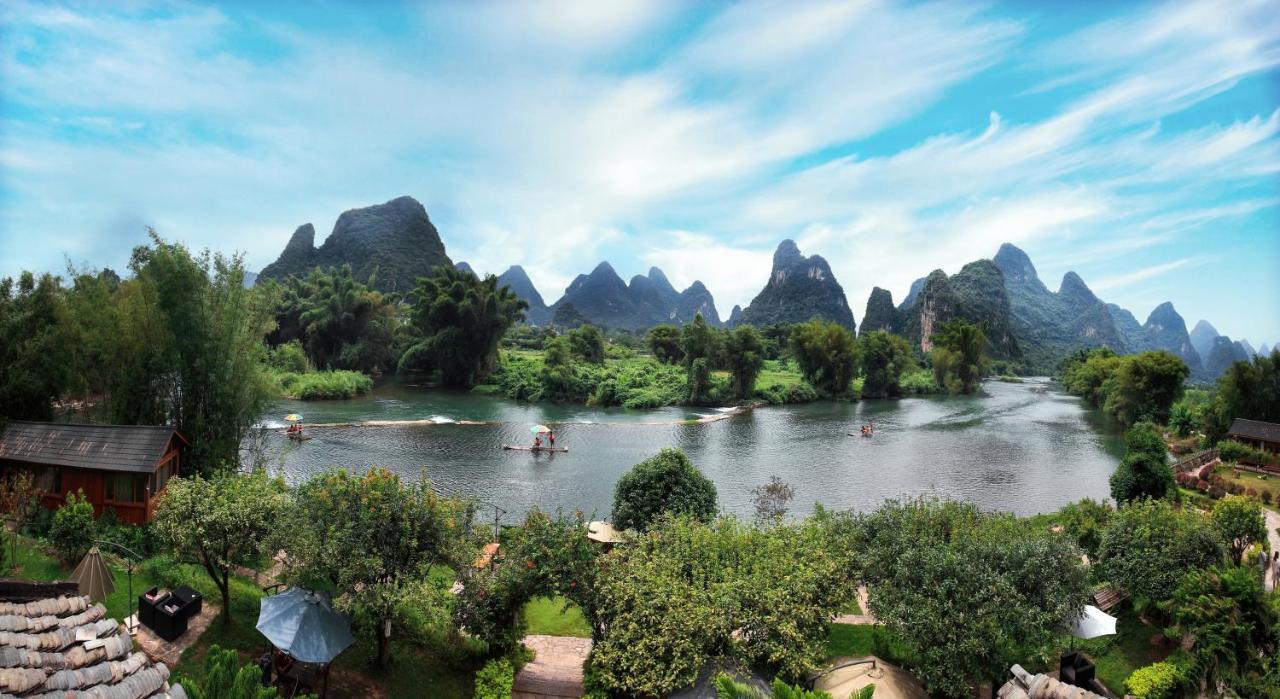 Yangshuo Mountain Retreat Hotel Bagian luar foto