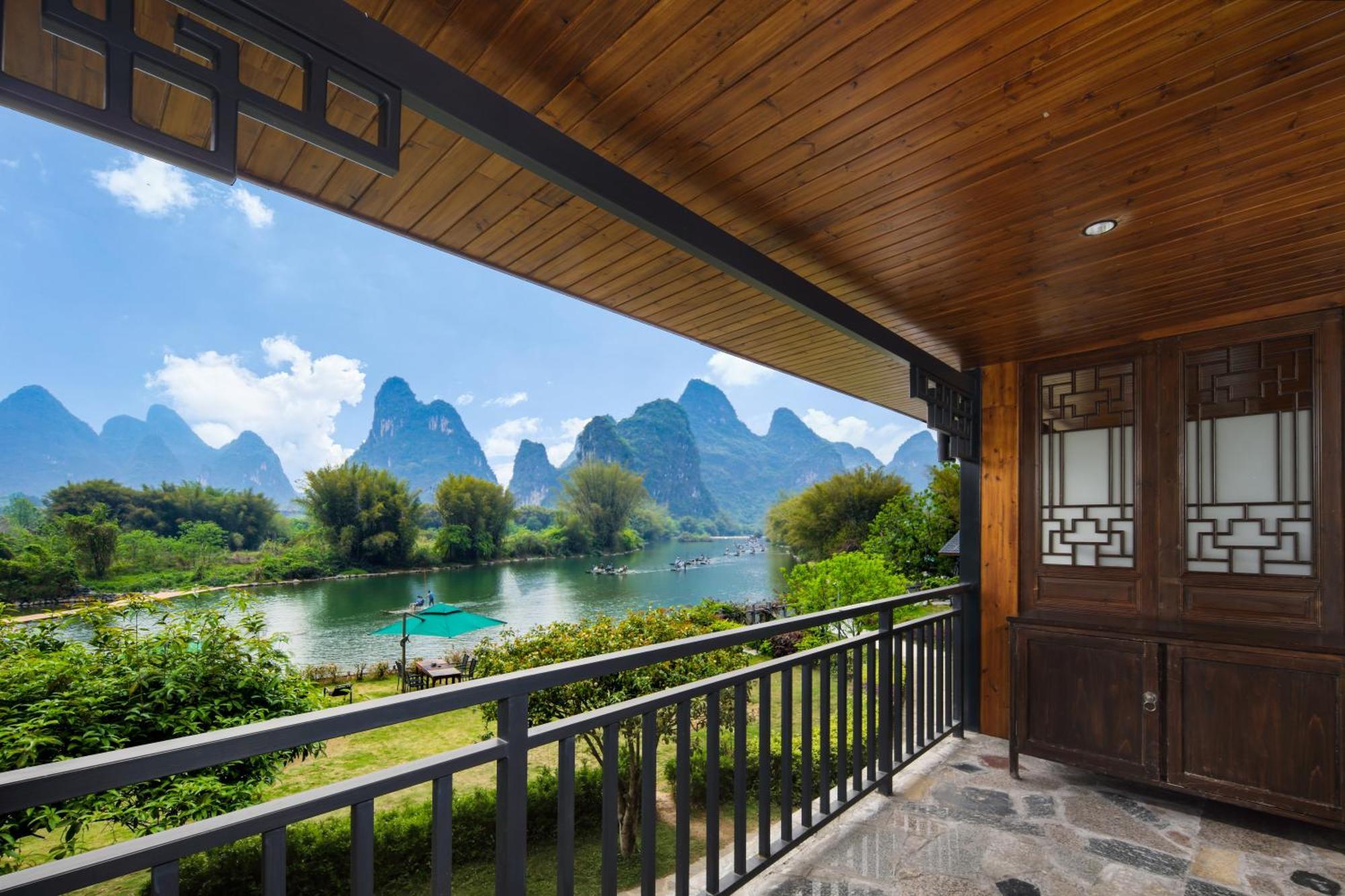 Yangshuo Mountain Retreat Hotel Bagian luar foto